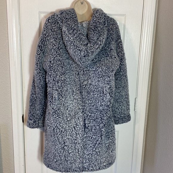 Avec Les Filles Melange Fleece Coatigan - Picture 5 of 5